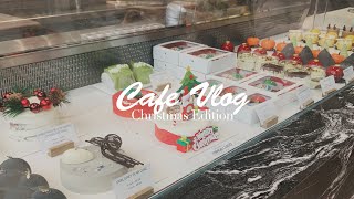 CAFE/BAKERY VLOG Vo.9 CHRISTMAS EDITION At The Bakery/Cafe | Never Made So Many Cakes | 多伦多蛋糕店日常