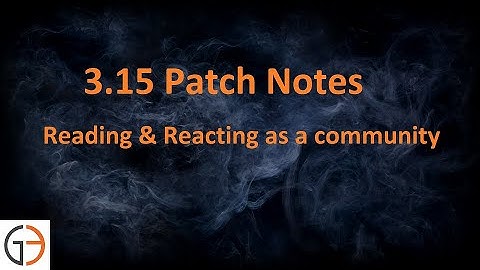 [POE 3.15] Patch Notes When? PATCH NOTES NOW! - Read & React with G3 Iron