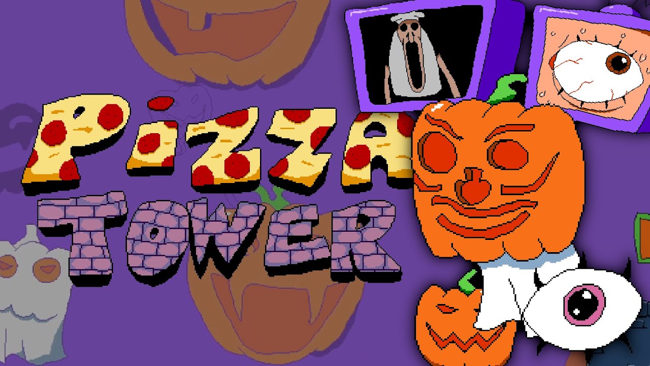 A Spooky Snack Pizza Tower (Halloween Update) FULL STREAM YouTube