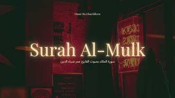 سورة الملك بصوت القارئ عمر ضياء الدين Surah Al-Mulk