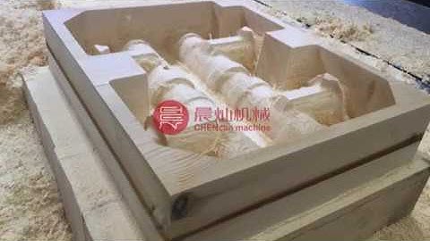 Foundry Wood patterns aluminium patterns milling by CNC Pattern Router machine 2540 on Shanghai show