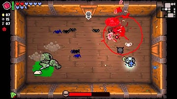 Binding of Isaac Afterbirth: Technology X + Dimensional Baby