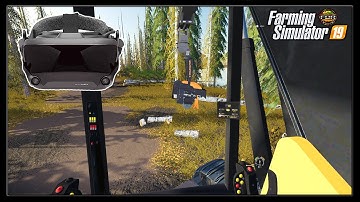 Trying VR Logging On The Crew - Logging Crew 163 - Farming Simulator 2019 - FDR Logging