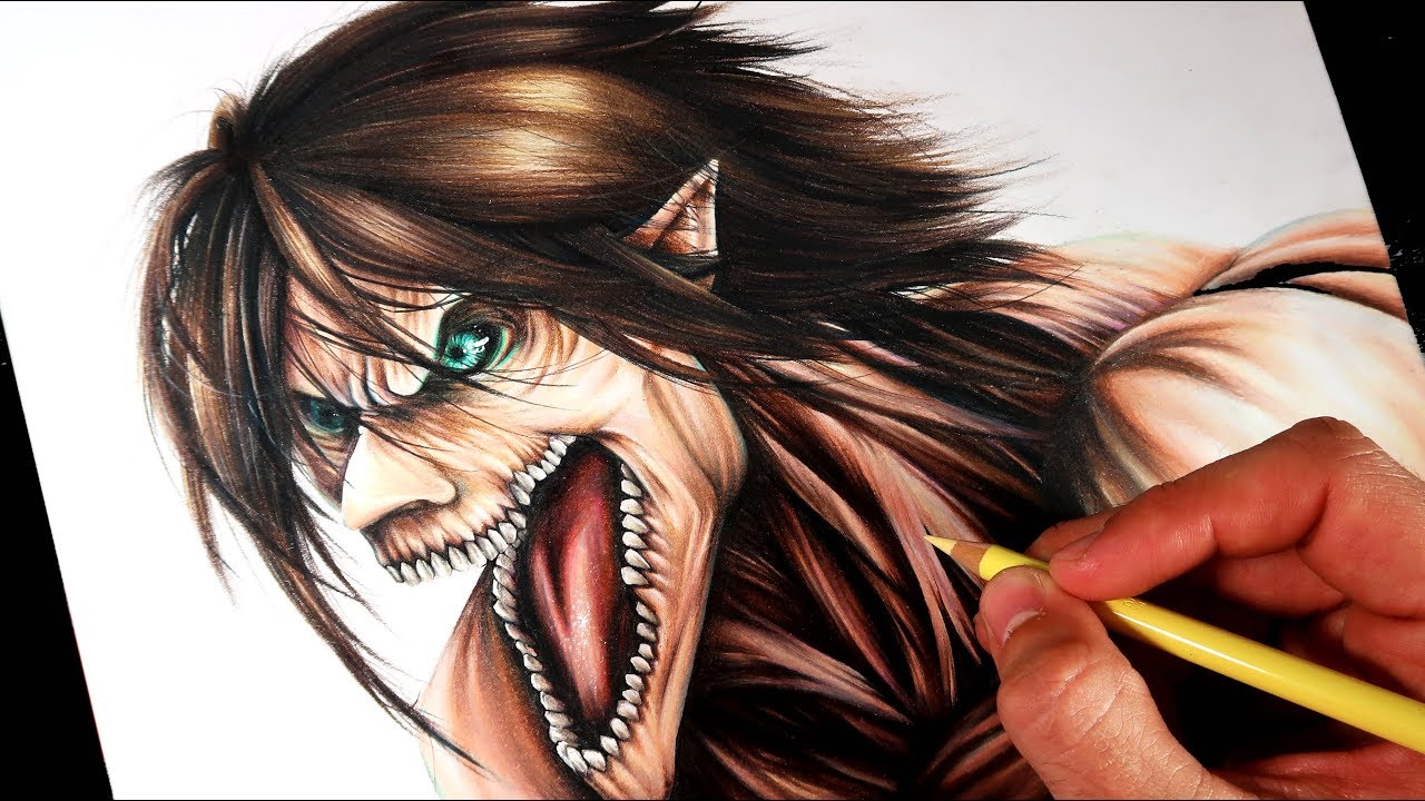 Cómo dibujar a EREN titán (attack on titan) | How to draw titan Eren -  thptnganamst.edu.vn