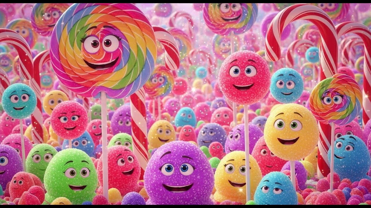 Colors of the Candy Land 🍭🌈 Learn Colors for Kids