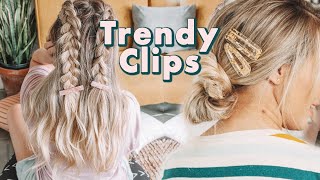 How to Wear Trendy Hair Clips  KayleyMelissa