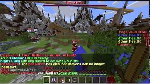 Hank1180 hacking on MegaWalls || Hypixel