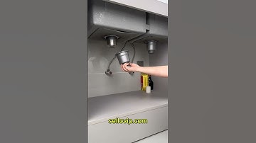 #kitchen #sink #drain #pipe #gooditems #save space #deodorant