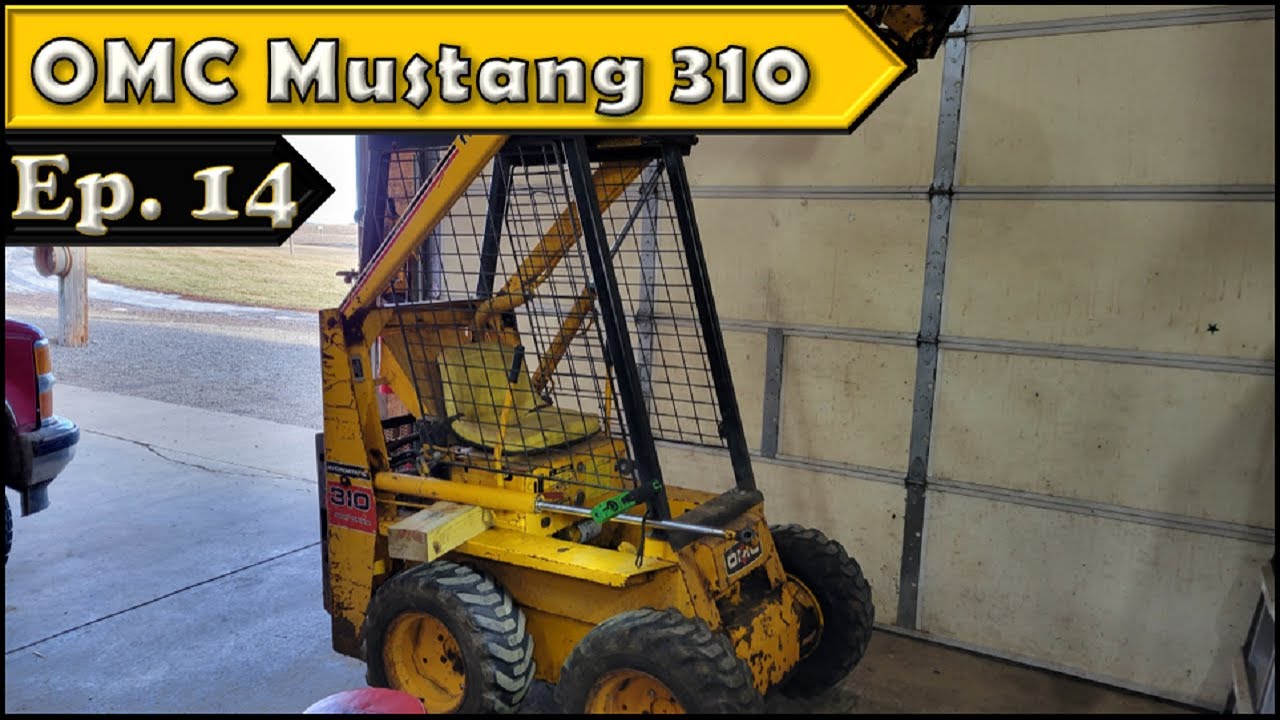 Mustang 310 Skid Loader Lift Cylinder Rebuild YouTube