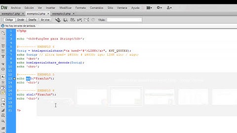 Aula 011 - PHP - Funções para String - #006.3