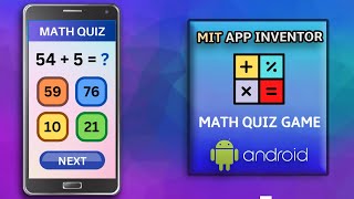 Create a Math Quiz App in MIT App Inventor 2 || Quiz Mobile App || MIT App Inventor Educational App screenshot 2