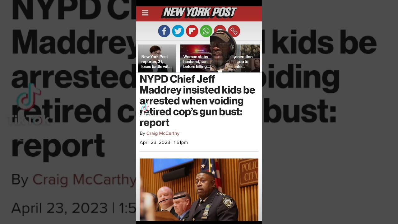 ⁣NYPD Chief wanted kids arrested to protect a Cop. #nypd #newyork #nyc