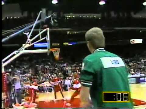 Larry Bird's Legendary Moment in the Three Point Shootout