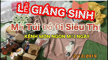 MUA SẮM GÁI RẺ Siêu Thị Lễ Giáng Sinh Noel 1975