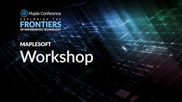 Numeric Differential Equations | Workshop at Maple Conference 2025