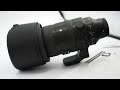 Sigma 150-600mm DG DN OS Sports カーボンフィルムを張る