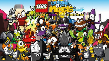 Lego Calling All Mixels S1 E14 Magic Rescue (Season Finale) (Stop Motion)