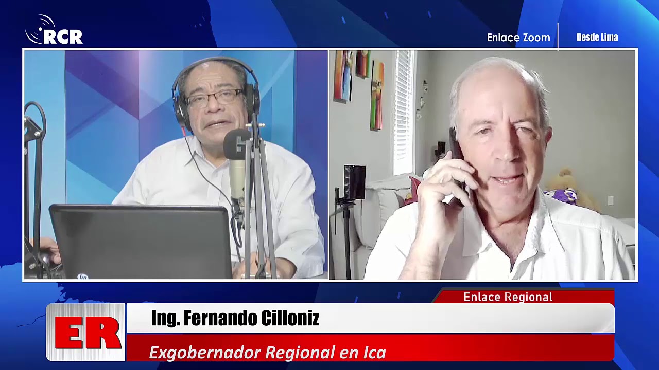 ENTREVISTA AL ING. FERNANDO CILLONIZ, EXGOBERNADOR REGIONAL EN ICA