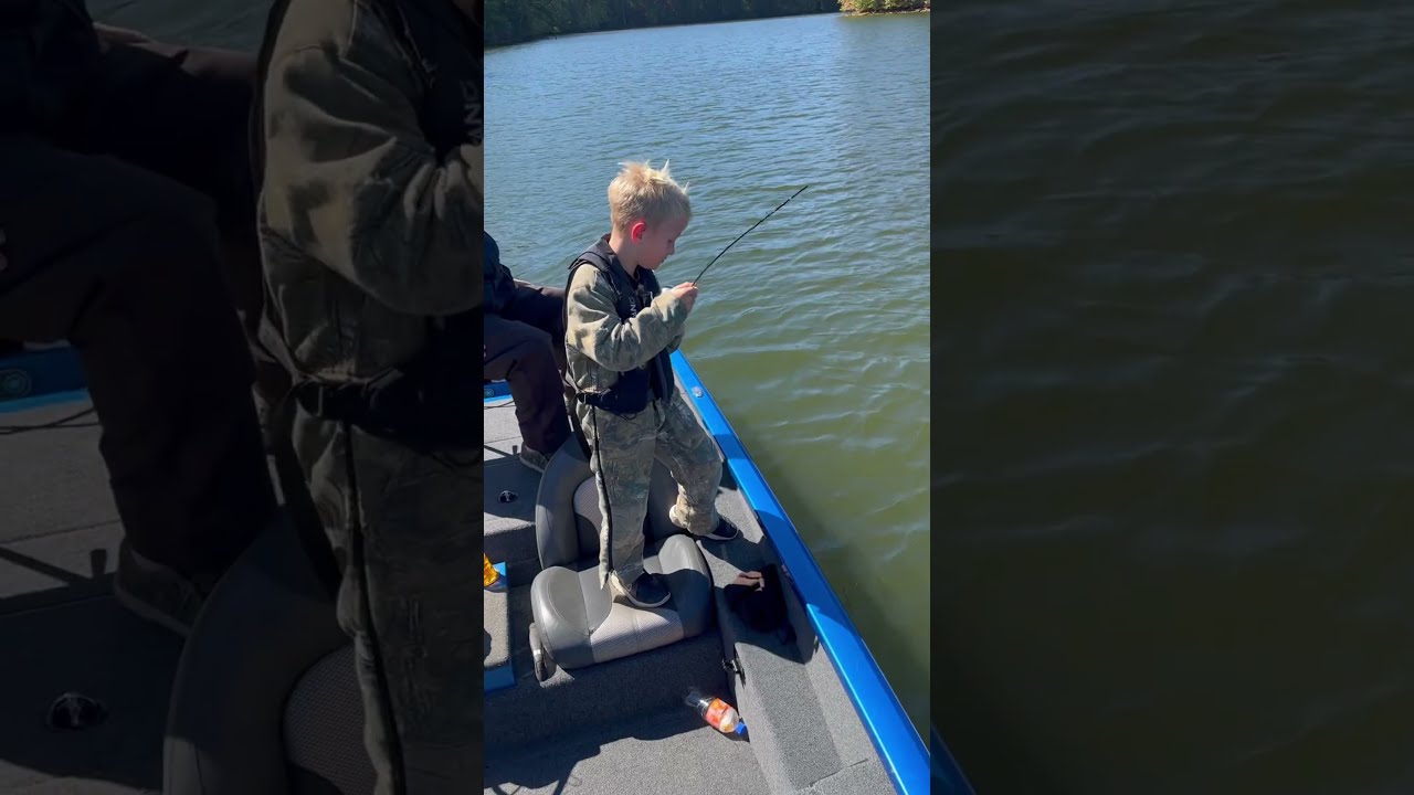 Kid BREAKS Rod On A BIG Fish 