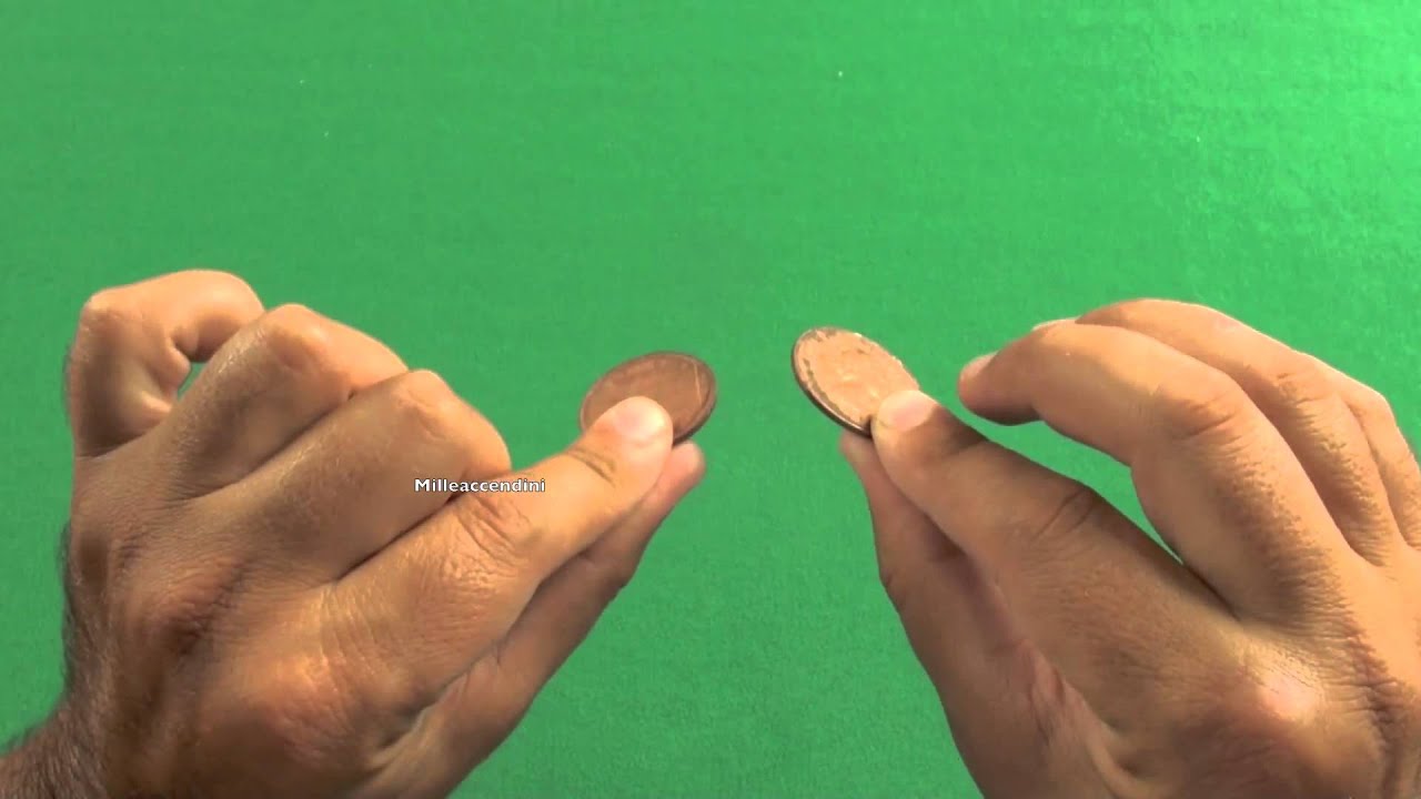 easy magic trick with coins