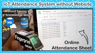 Most easiest way to make Online Attendance System | ESP32 projects | IoT Projects | JLCPCB screenshot 4