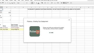 Flubaroo and share grades tutorial