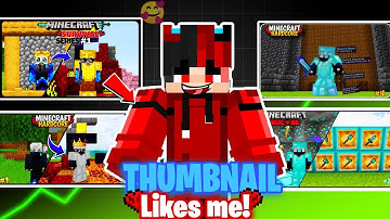 How To Make Attractive Minecraft Gaming Thumbnails🤩 in Just 5 Minutes🔥