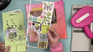 Scrapbook Process: Happy // May I Scraplift You? // The Never Ending Kit