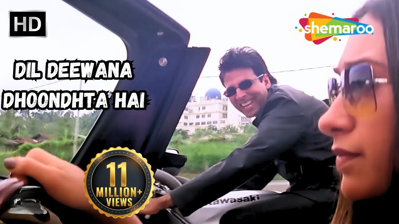 Dil Deewana Dhoondhta Hai  Akshay Kumar  Ek Rishtaa 2001  The Bond Of Love Song  Kumar Sanu