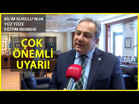 Bilim Kurulu'nun Yüz Yüze Eğitim Rehberi