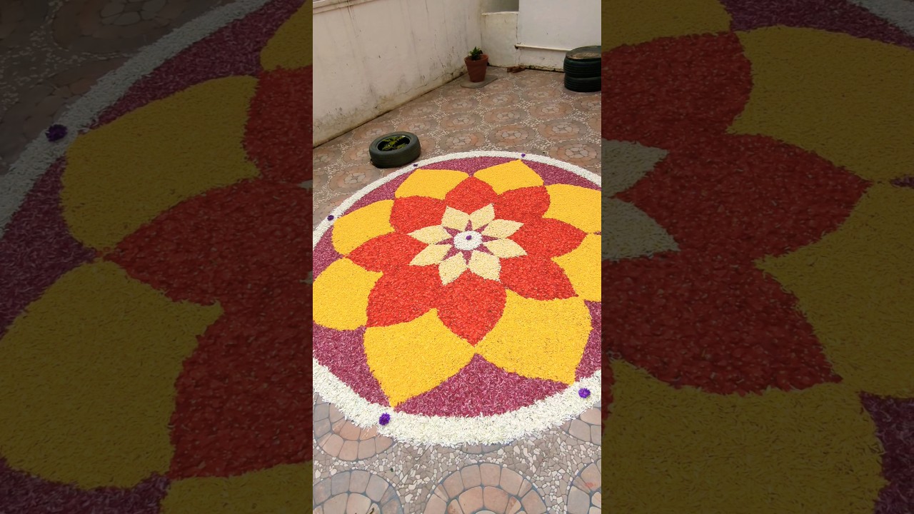 Onam Rangoli / Onam celebration 