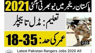 Join Pakistan Rangers 2021 | Sindh Rangers Jobs 2021 Join Pakistan Rangers 2021 | Sindh Rangers Jobs 2021