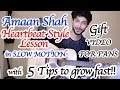 heartbeat style guitar lesson by amaan shah 5 super tips to grow fast on youtube hindi