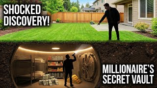 I Built a Secret Underground Survival Bunker Under My Backyard Full Build