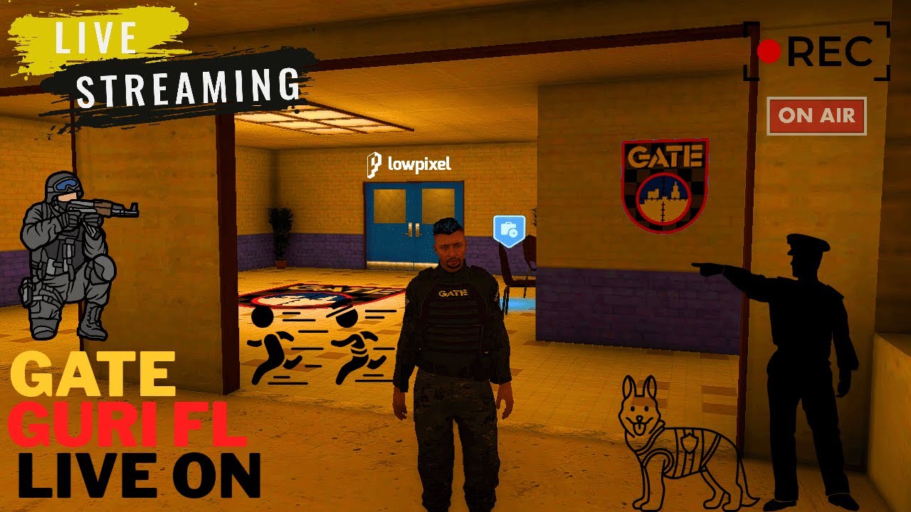 Golden Gate Rp 🏙️ Lowpixel sob Controle do GATE | RP Policial - YouTube
