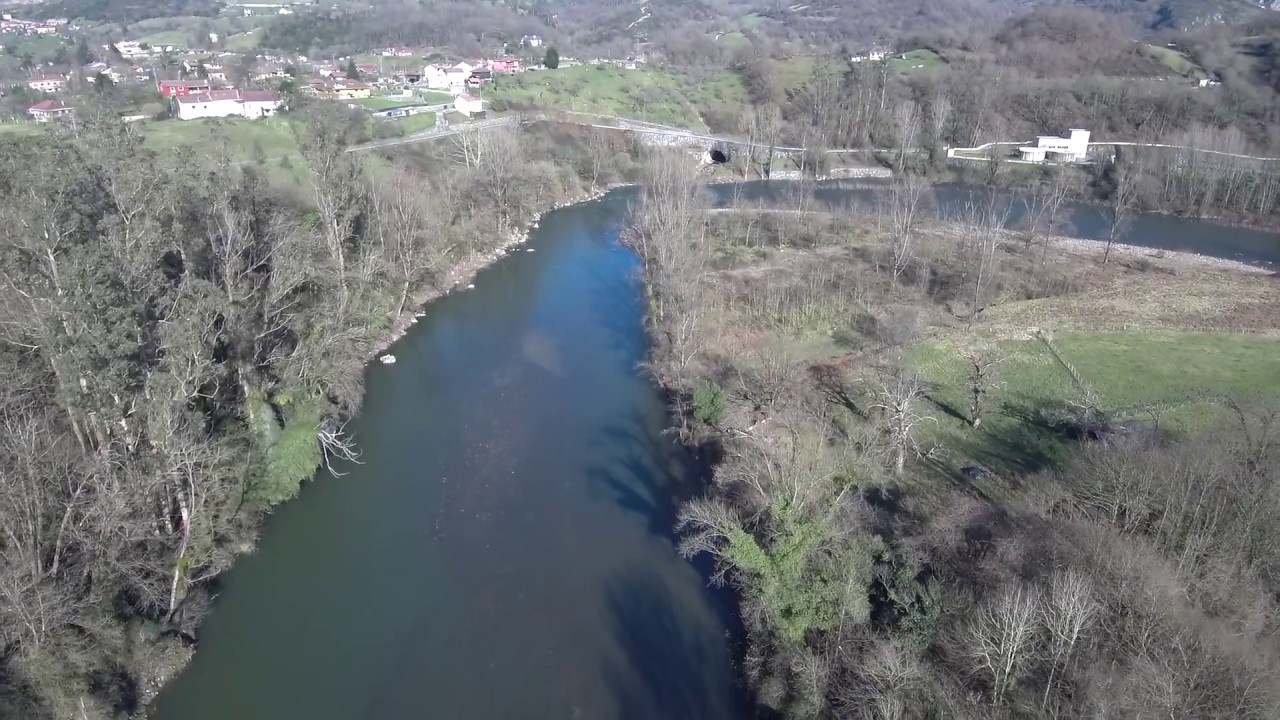 Las Caldas a vista de dron