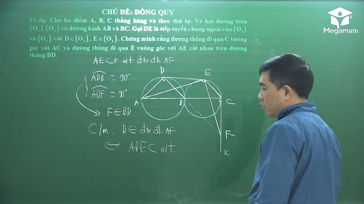 Đồng quy trong toán học là gì năm 2024