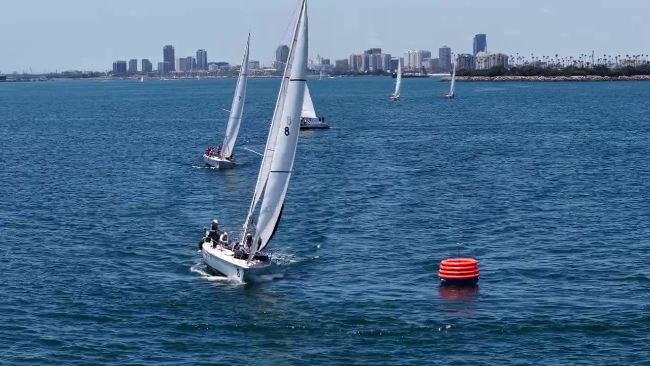 ⁣2026 LBRW   Day 2   Race 3   Catalina 37 weather mark 2