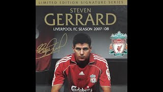 Box shirt Steven Gerrard Liverpool 2007 home jersey limited set signed COA 2006 2008 Adidas