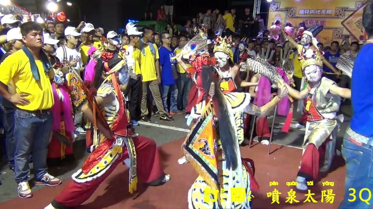 台中法天壇八家將~這後場也太強了～國樂神曲【陽明春曉】再現江湖