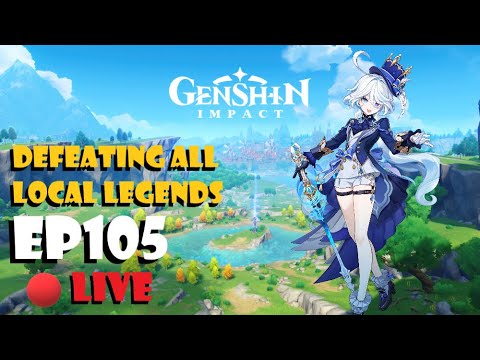 Genshin Impact Live Ep105 - Defeating All Local Legends - YouTube