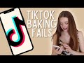 PASTRY CHEF REACTS TO BAKING FAIL TIKTOKS... AGAIN