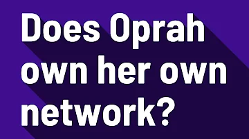 Does Oprah OWN Discovery Channel?
