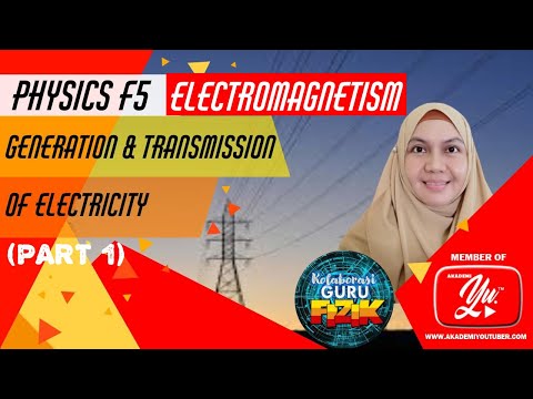 PHYSICS F5 I ELECTROMAGNETISM I GENERATION AND TRANSMISSION OF ELECTRICITY I PART 1