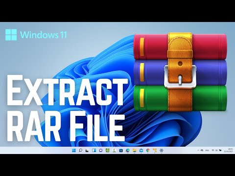 How to Extract a RAR File on Windows 11