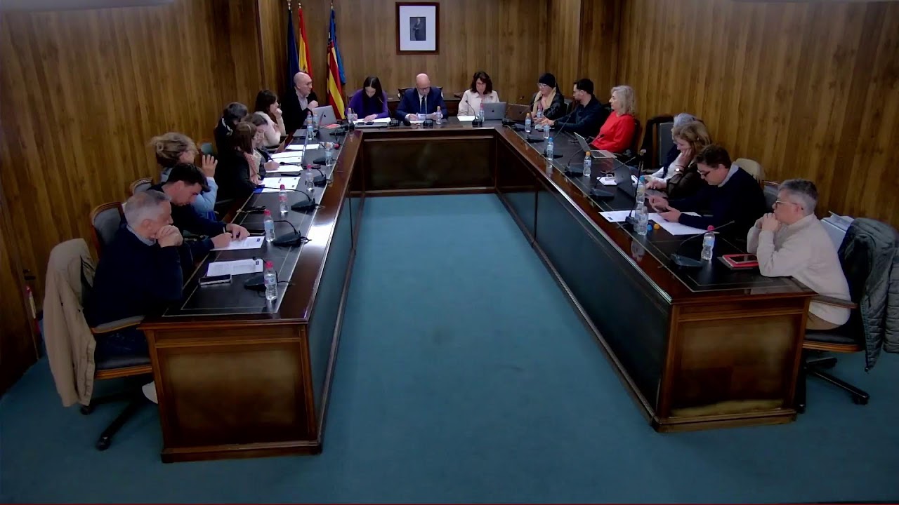 Pleno Ayuntamiento de Teulada