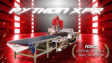 The COMPLETE CNC Solution - Python XPR Router by CNC Factory
