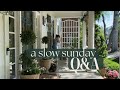 A slow sunday at home and a qa
