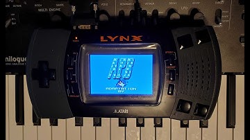Atari Lynx - A.P.B. - VGA out from McWill modded Lynx II - RetroHQ Lynx GD (GameDrive)