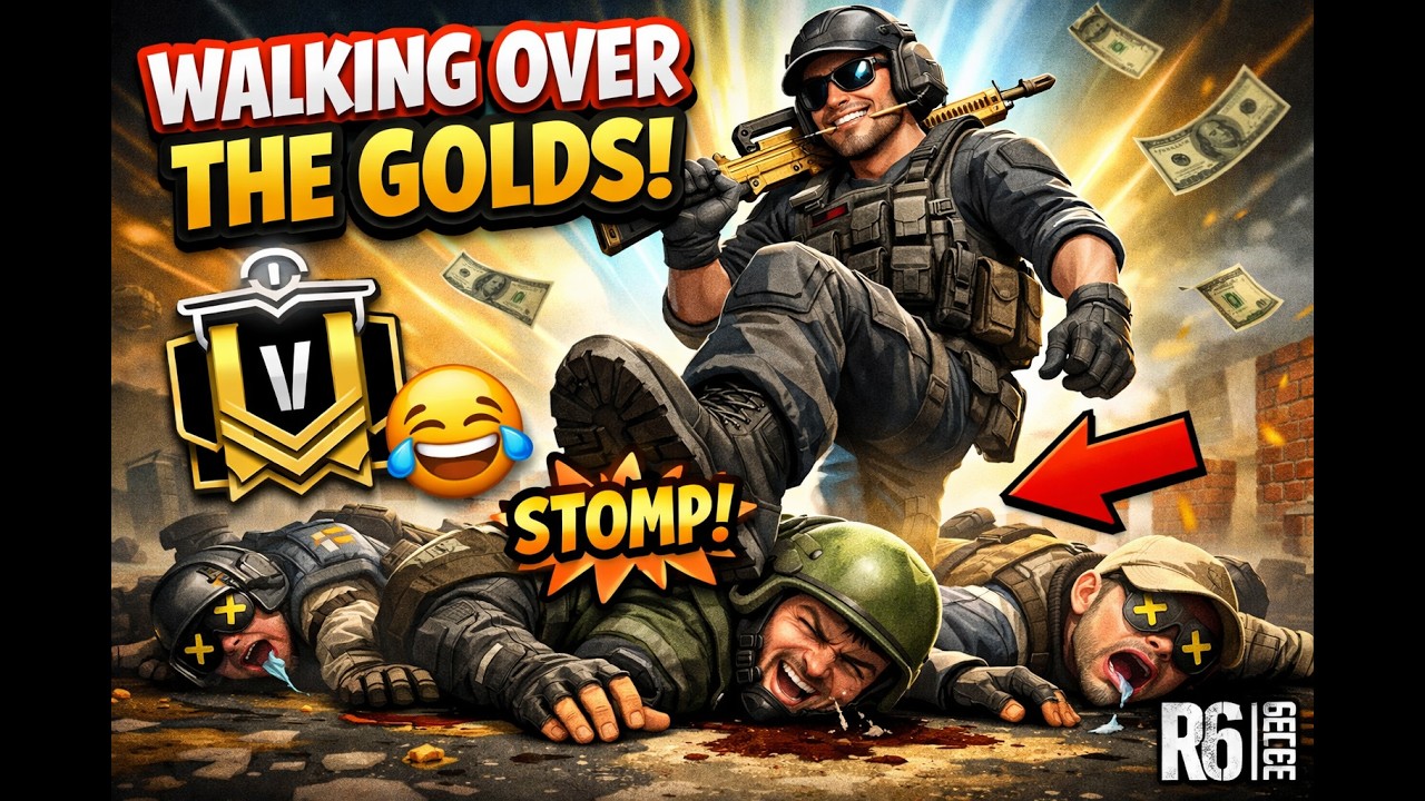 I WALKED ALL OVER GOLD LOBBIES IN R6 🔥 (Pt 4) - YouTube